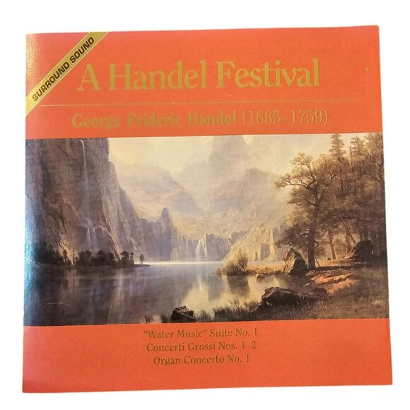 A Handel Festival CD George Frideric Handel 1685-1759 Music   37642cd - Picture 1 of 2